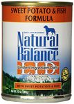 Natural Balance Fish Sweet Potato Formula Dog Food (Pack of 12 13-Ounce Cans)