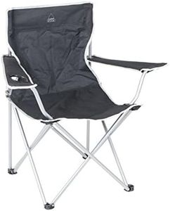Camp-Gear - Chaise - Pliable - Compacte - Noir
