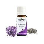 Meraki Essentials 100% Pure & |Natural|Lavender Essential Oil 10 ML |Calming|Relaxing|Relieves Insomnia|Heals Acne|Dandruff| - Pack of 1