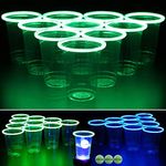 GLOWPONG Green vs Blue Glow in The 