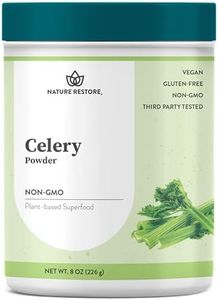 Whole Celery Powder, Entire Celery Stalk with Fiber, Non-GMO, Gluten Free, Full Spectrum Nutrients, 37 Servings, 8 Ounces