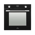 Willow WOF60DBK 60cm Fan Assisted Oven with 7 Oven Functions, Touch Control, Integrated Grill, 2 Years Warranty - Black