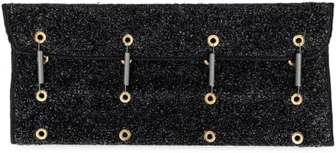 Camco 42942 Black Premium Wrap Around RV Step Rug (Turf Material (22" x 23"))