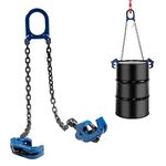 Mytee Products Chain Drum Lifter 2000 lbs WLL Lift Barrel Lifter Vertical Hoist Self Locking (1 - Pack)