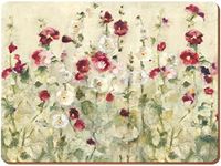 Creative Tops 5176709 Wild Field Poppies Premium 6-Piece Set of Cork-Backed Placemats by, Wood, Red, Medium, 300 x 228 x 5 mm (11¾" x 9")