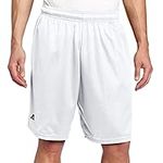 Russell Athletic Men's Mesh Pocket Short, White, Large