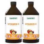 Vitamin C 250ml – Immune System Support - Liquid Formula for Maximum Absorption - for Kids and Adults - Great Taste - Vegan - Non-GMO – Gluten Free – No Sugar Added - Made in Canada (Pack of 2)