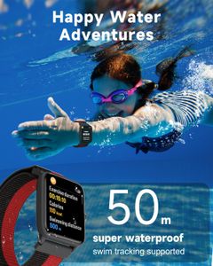 BIGGERFIVE Kids Fitness Tracker – Activity Tracker for Children