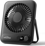 WHATOOK Mini Desk Fan USB: 2000mAh 