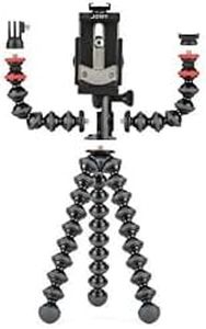 JOBY Gorilla Pod Mobile Rig Vlogging Tripod for Mobile Phone Video, Black, (JB01533-BWW)