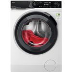 AEG 8000 Series Washing Machine LFR84946UC, PowerCare UniversalDose Freestanding Washing Machine, Superior washing in less than 1 hour, WiFi Connected, 9kg Load, 1400rpm Spin, Energy Class A, White