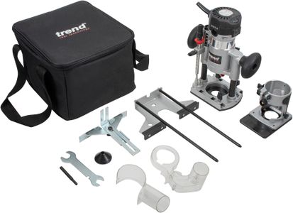 Trend T1 Dual-Base Router – Precision Woodworking Tool