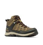 Columbia Men's Granite Trail Mid Waterproof, Mud/Black, 10