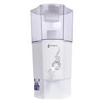 Akuabeat Non-Electric Water Purifier | 3-Stage Filtration with Sediment & Activated Carbon Filter | Safe & Clean Drinking Water | Compact & Easy to Use | White