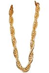 Arsimus 40-Inch Heavy Gold Dookie Chain for 80s and 90s Rapper Costume, O/S, gold-colored metal