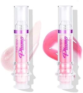 SWETIYOU Lip Plumping Booster, Plumping Lip Oil with Chili Extract, Plump & Pout Lip Plumper, Slightly Spicy Lip Plumping Gloss, Fuller Lips Instantly, Hydrating, High-Shine
