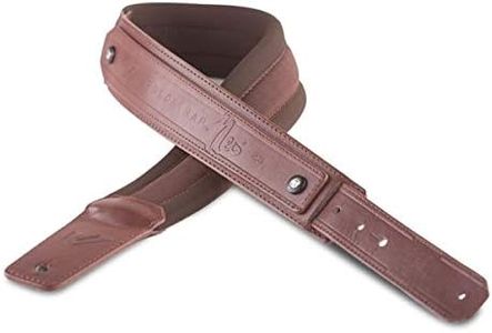 Gruv Gear SoloStrap Neo 2.5-Inch Wide Guitar and Bass Strap, Brown