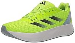 adidas Mens Duramo SL Sneaker, Lucid Lemon/CORE Black/Wonder Blue, 4.5 US