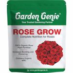 Garden Genie Rose Grow 800 Gm | Organic Plant Food Fertilizer for Rose Fertilizer for Plant | Essential Nutrients, Promotes Vibrant Blooms