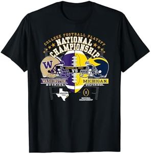 Washington vs Michigan 2024 CFP National Championship T-Shirt