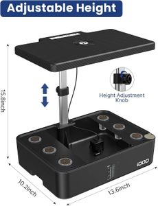 iDOO Hydroponics Growing System – 12 Pod Indoor Garden Kit