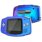 IPS Ready Upgraded eXtremeRate Chameleon Purple Blue Replacement Shell Full Housing Cover Buttons for Gameboy Advance GBA - Compatible with Both IPS & Standard LCD - Console & IPS Screen NOT Included