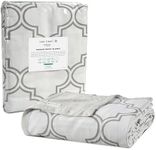 LANE LINEN Warm Blankets for Winters Queen Size - Lightweight Winter Blanket with Rayon Derived from Eucalyptus - Soft, Cool & Breathable - Cozy & Soft Blankets for Winter - 88"x90", Trellis