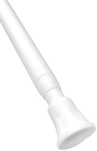 White Spring Loaded Tension Rod 83-150cm (33-59") Nets At Home