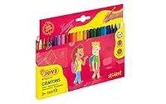 Jovi 926 Wax crayons, Assorted Colours, 24 Pieces