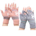 Winter Gloves For Women Half Finger