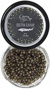 Caviar Star - Premium Black Caviar Sturgeon from Sustainable Farms - Exquisite MALOSSOL Osetra Sturgeon Caviar - Fresh Russian Caviar Food - Gourmet Culinary Experience - 1 Ounce