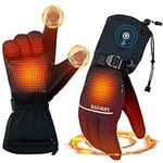 LEWOTE Heated Gloves, Electric Rech