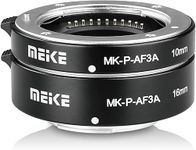 AF Macro Extension Tube Set,CANMEELUX DG-M4/3 Mount Mirrorless Camera System Macro Extension Tube Set Multiple Combinations Solutions for PANASONIC LUMIX Olympus and BMPCC (10mm+16mm+21mm)