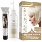 Platinum Blonde Hair Dye with added Plex Hair Care Conditioner, Permanent Hair Colour with Natural Platinum Hair Toner for Blonde Hair, Vegan Hair Dye, Cruelty-Free - Smart Beauty Hair Colour