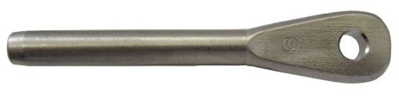 Loos & Co MS20668-4 Stainless Steel Eye End for 1/8" Wire Rope