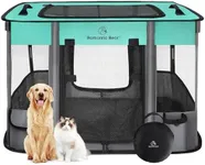 40x32x24 Inches Dog Playpen,Pet Playpen,Foldable Puppy Cat Playpen,Portable Exercise Kennel Tent Crate,Water-Resistant Breathable Shade Cover,Indoor Outdoor Travel Camping Use for Small Animals(L)