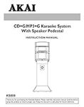Instruction Manual for Akai KS808 K