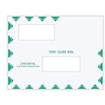 First Class Double Window Envelope,