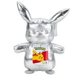 Pokémon 25TH CELEBRATION 8INCH PLUSH - SILVER PIKACHU