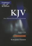 KJV Pitt Minion Reference Bible, Black Goatskin Leather, Red-letter Text, KJ446:XR: King James Version, Black, Goatskin Leather, Pitt Minion Reference Edition