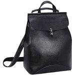 HESHE Leather Backpack for Women An