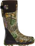 Lacrosse Womens Rubber Boot Hunting Shoe, Realtree Edge, 7 M US