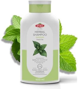 OTACI Oil Balancing Herbal Shampoo with Nettle Extract – Deep Cleansing, Oil Control & Scalp Health for Oily & Normal Hair – Vegan, Cruelty-Free, Paraben-Free Formula