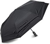 Samsonite Windguard Auto Open/Close Umbrella, Black, One Size, Black, One Size, Windguard Auto Open/Close Umbrella