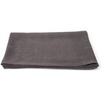 LinenMe 100 x 140 cm Linen Lara Bath Towel, Grey
