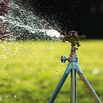 Darlac Impulse Sprinkler Head – Pulsating Garden Irrigation Sprinkler with 40ft Watering Range – Brass and Alloy Construction that Fits All Darlac Mix & Match Hose Fittings