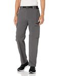 Arctix Men's Cliff Convertible Trail Pant, Charcoal, Medium (32-34W * 34L)