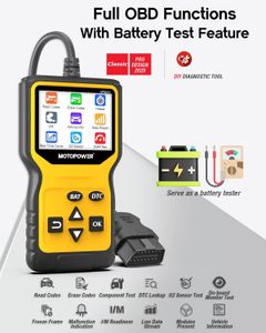 MOTOPOWER Pro OBD2 Scanner – Automotive Diagnostic Tool