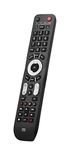 One For All Evolve 4 Universal Remote Control - Operates 4 devices (TV Freeview Blu-ray and Audio) - Works with all brands - Black -URC7145