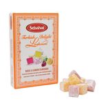 Sebahat Turkish Delight (Lokum) in Gift Box (Rose & Lemon, 200g)